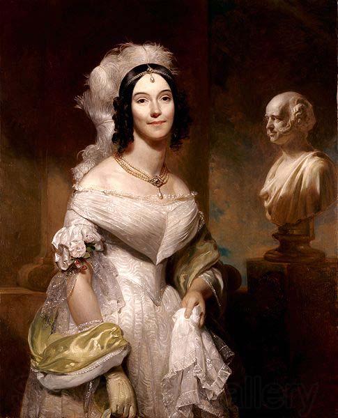 unknow artist Portrait of Angelica Singleton Van Buren